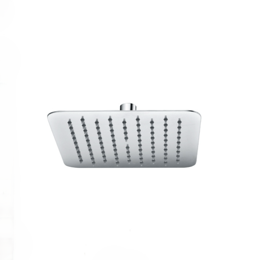 ראש גשם נירוסטה מרובע 20 סמ- ניקל