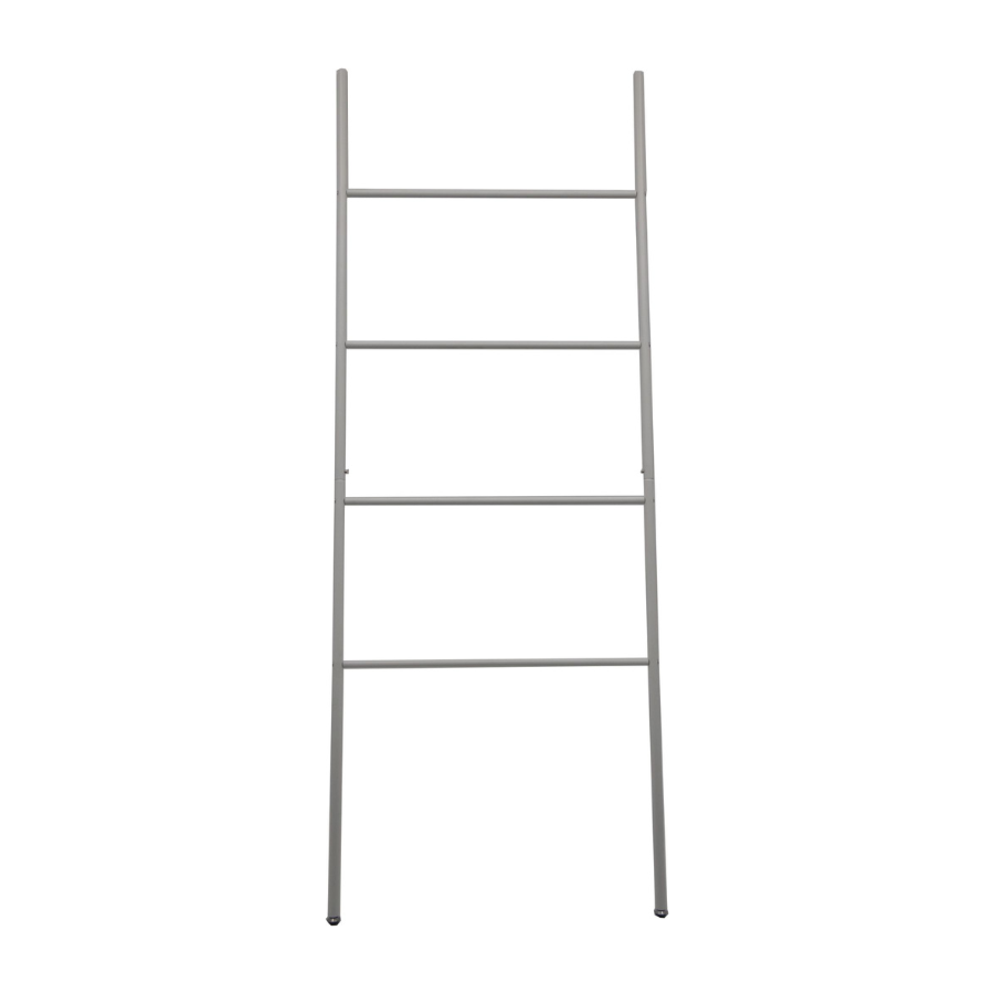 סולם מגבת נירוסטה לבן 