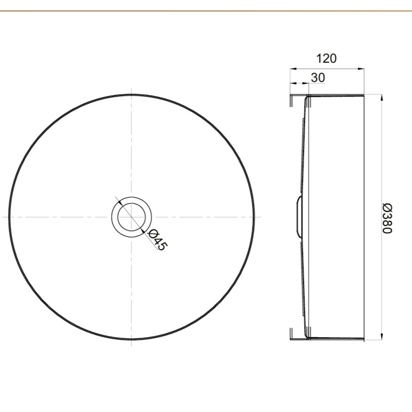 כיור נירוסטה מונח עגול משולב 2 צבעים  צבע זהב מט משולב גרפיט מט