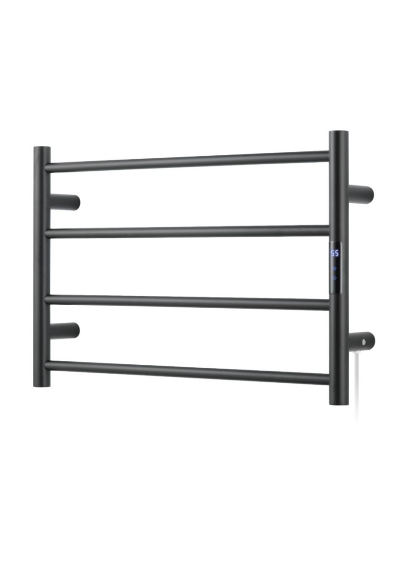 מחמם מגבות שחור 50/44 עם צד