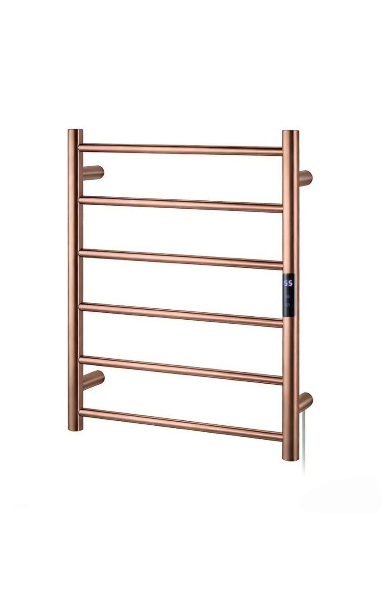 מחמם מגבות רוז גולד 63/50 עם צג 